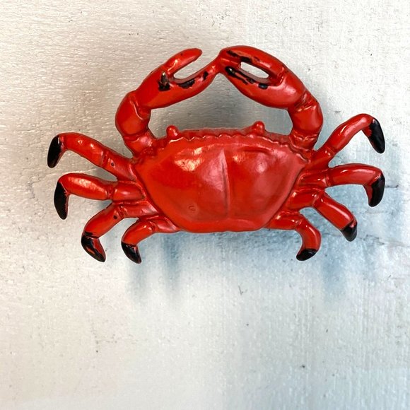 Hand made wall hook with ocean animals crab turtle seahorse octopus child decor - Picture 6 of 8